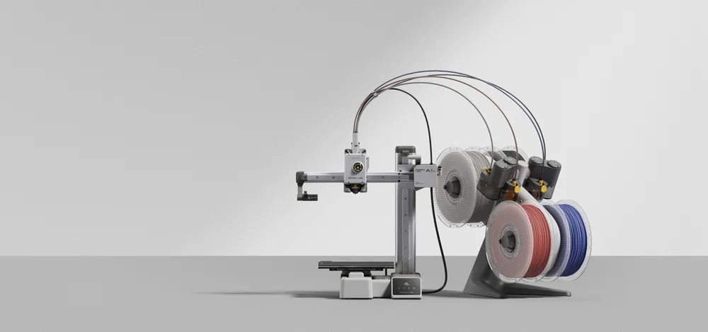 Bambu Lab A1 Mini printing a model